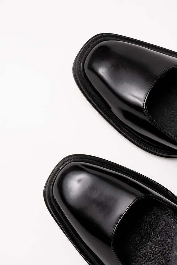 Souliers Martinez czółenka skórzane PENELOPE PENELOPE.BLACK