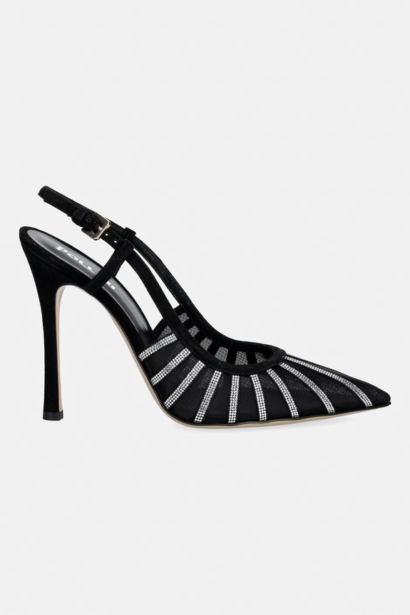 Pollini stiletto SA1028BC1OTA0000 negru SS26