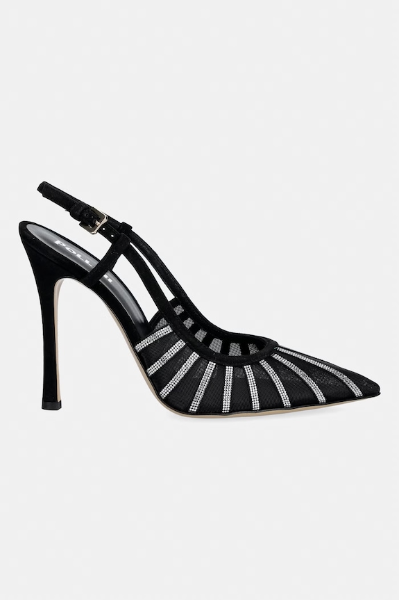 Pollini stiletto SA1028BC1OTA0000 negru SS26