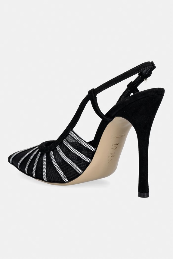 Încălțăminte Pollini stiletto SA1028BC1OTA0000 negru