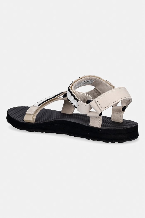 Obuwie Teva sandały damskie skórzane Original Universal Cordcraft 1177370 beżowy