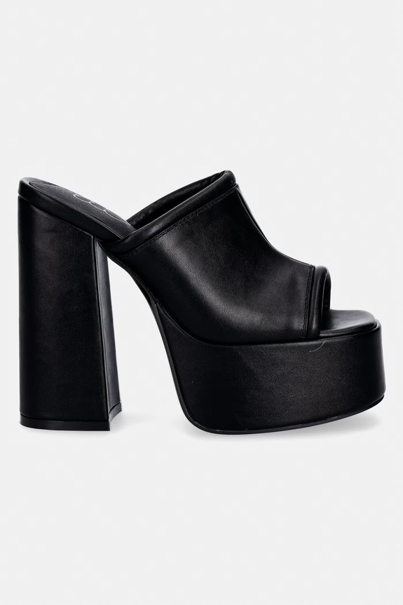 Παντόφλες Koi Footwear Balsa Heeled Mules Balsa μαύρο SS26