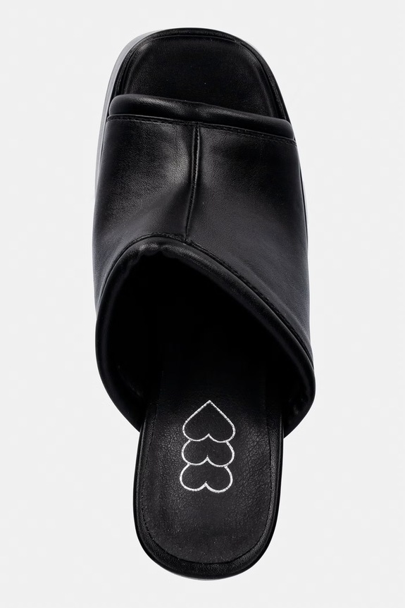 Παντόφλες Koi Footwear Balsa Heeled Mules μαύρο Balsa
