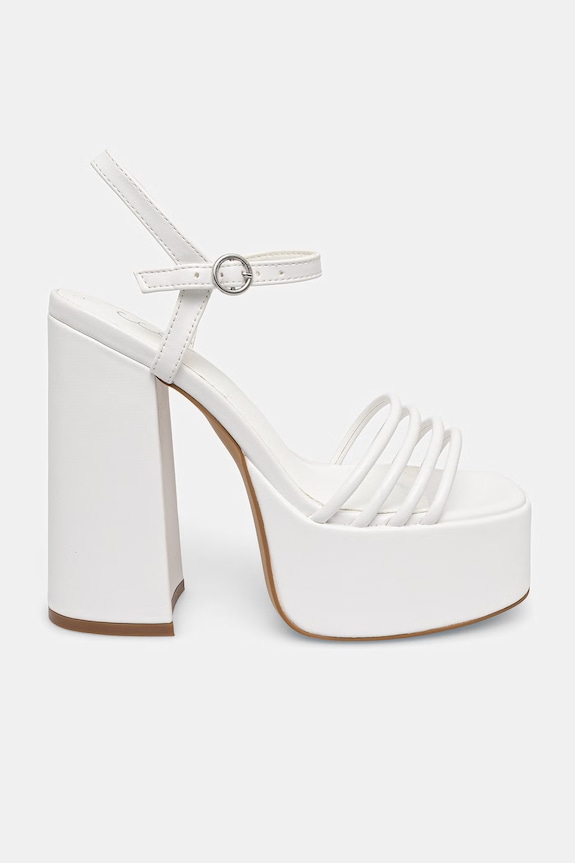 Koi Footwear σανδάλια Cosette Platform Strappy Heels Cosette λευκό SS26