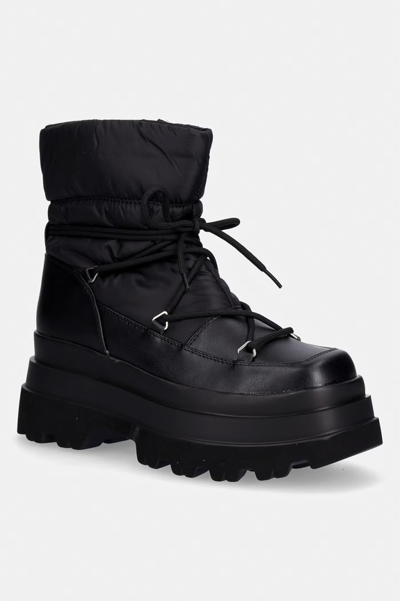 Koi Footwear cizme de iarnă Thedas Black Snow Boots usor izolat negru Thedas