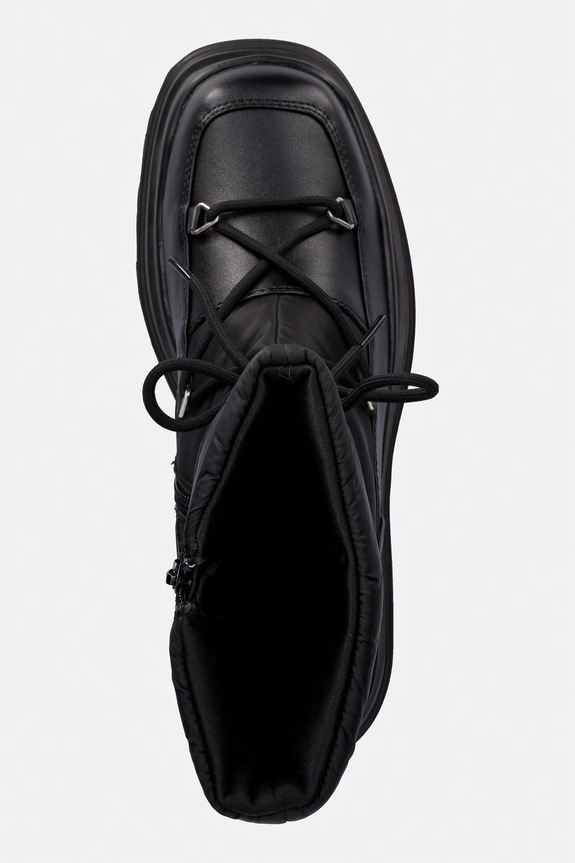 Koi Footwear cizme de iarnă Thedas Black Snow Boots negru Thedas