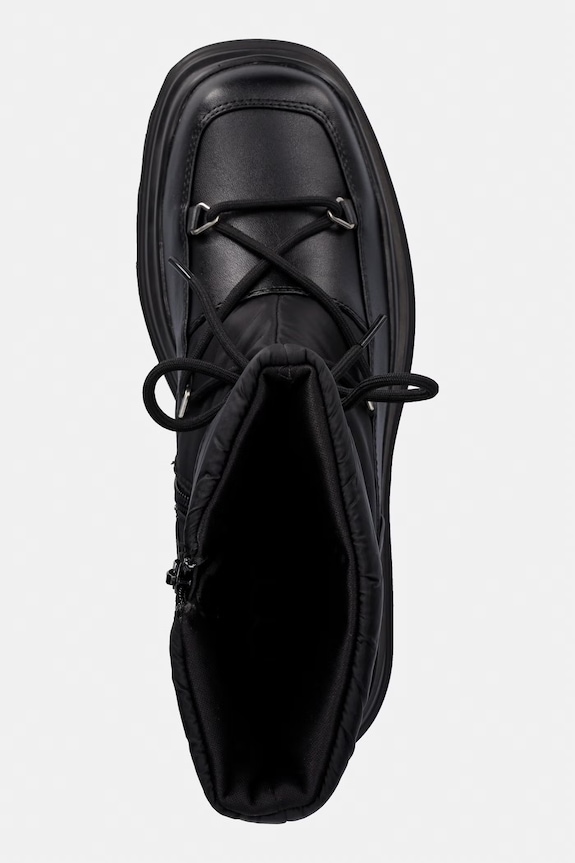 Koi Footwear cizme de iarnă Thedas Black Snow Boots negru Thedas