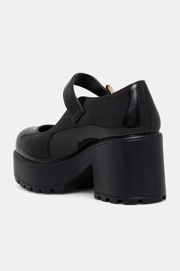 Obuća Salonke Koi Footwear TIRA Black Mary Jane Shoes Patent Edition Tira.Black.Patent crna