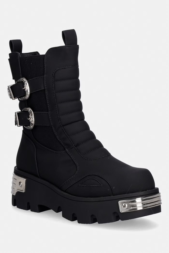Koi Footwear botine Uncanny Dodge Rogue Military Boots 5-8 cm negru Uncanny.Dodge.Rogue