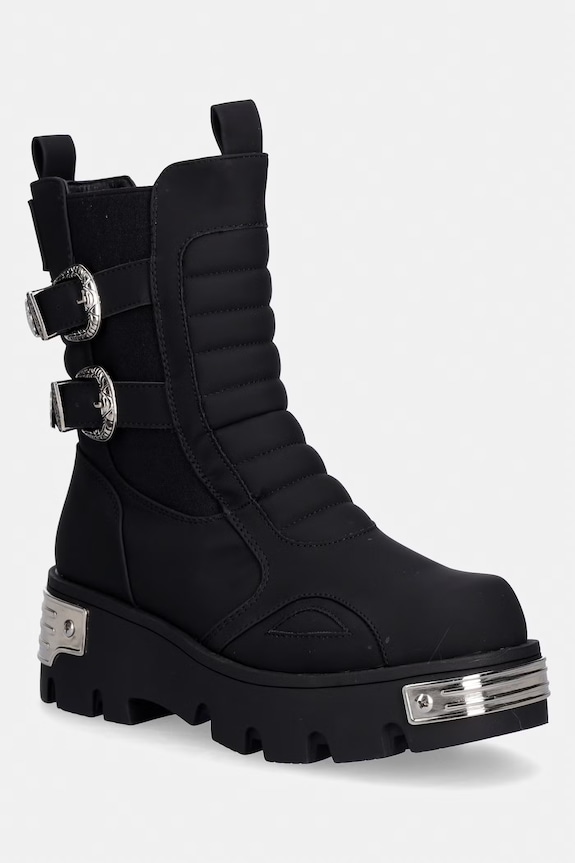 Koi Footwear botine Uncanny Dodge Rogue Military Boots 5-8 cm negru Uncanny.Dodge.Rogue