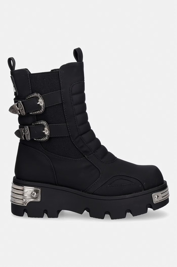 Koi Footwear botine Uncanny Dodge Rogue Military Boots Uncanny.Dodge.Rogue negru SS26