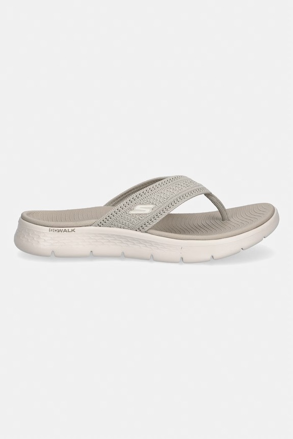 Skechers japonki damskie GO WALK FLEX 141459 beżowy SS26