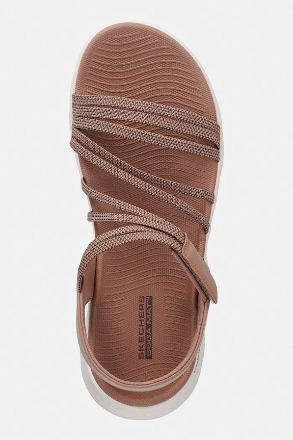 Skechers sandały damskie GO WALK FLEX beżowy 141473