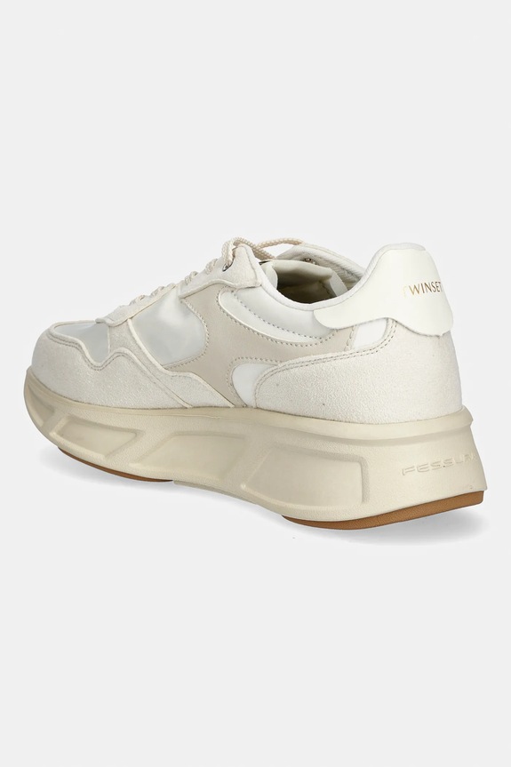 Încălțăminte Twinset sneakers 261TCP028.00381 bej