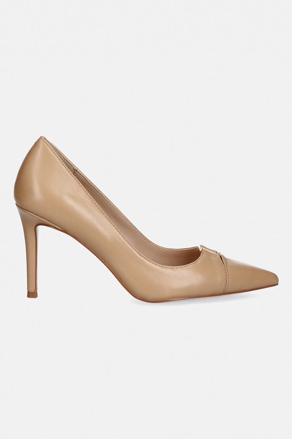 Twinset stilettos de piele 261TCP030.13161 bej SS26