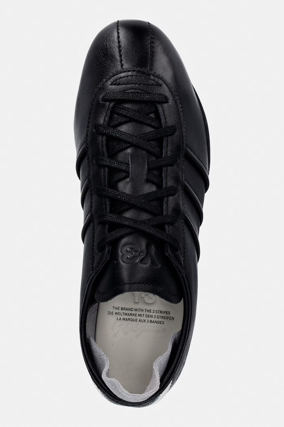 Y-3 sneakersy skórzane TOKYO czarny KI0884
