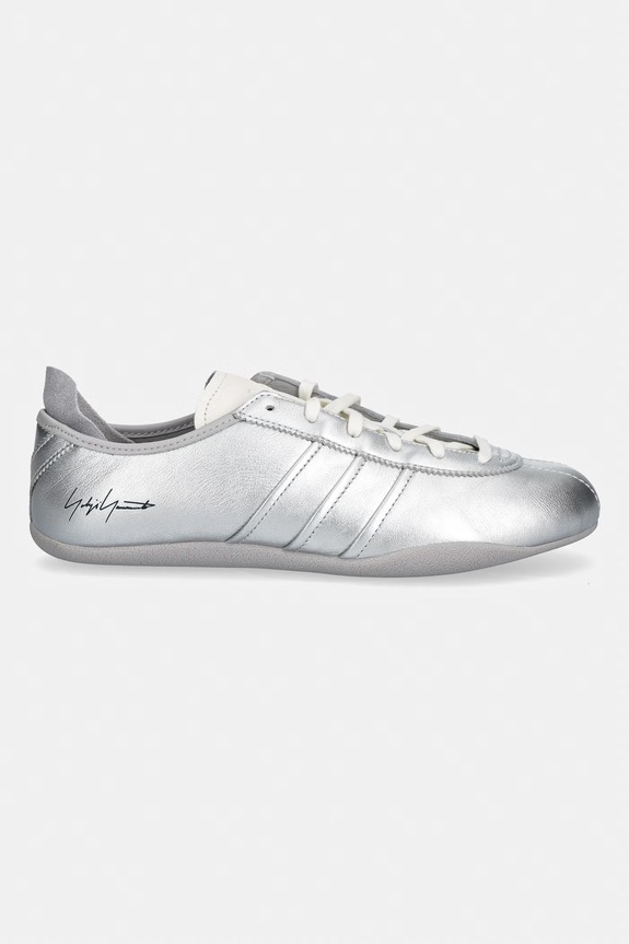 Δερμάτινα sneakers Y-3 TOKYO KI4349 ασημί SS26