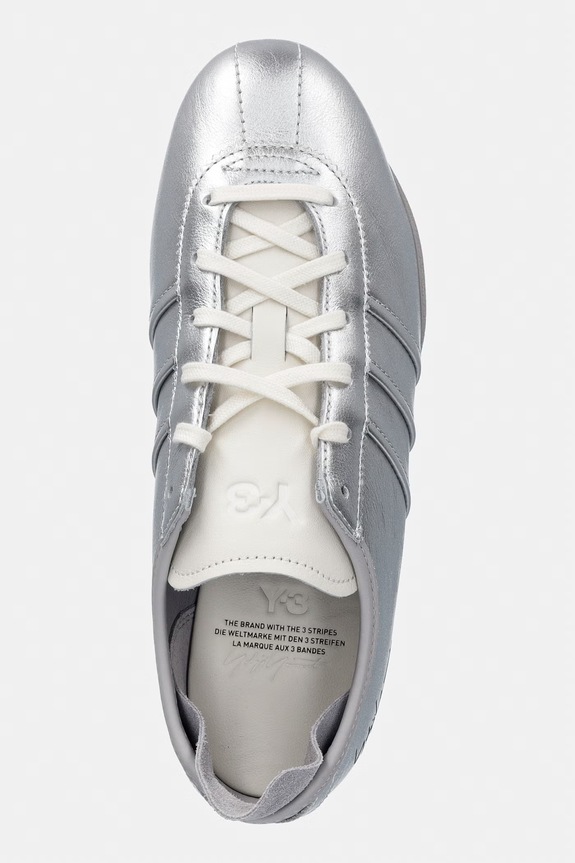 Δερμάτινα sneakers Y-3 TOKYO ασημί KI4349