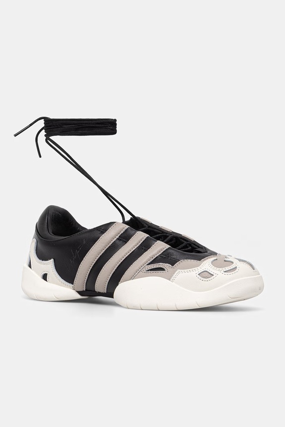 Y-3 REGU MARY JANE Αθλητικά Γυναικεία δερμάτινα μαύρο KJ9082