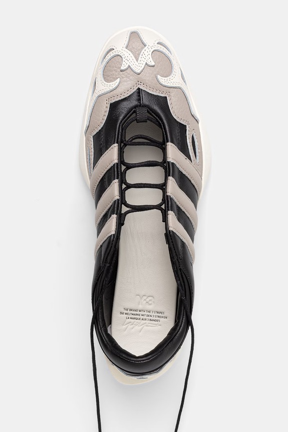 Y-3 REGU MARY JANE Αθλητικά Γυναικεία δερμάτινα μαύρο KJ9082