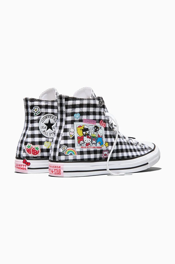 Obuća Converse Converse x Hello Kitty Chuck Taylor All Star HI tenisice za žene A17697C crna