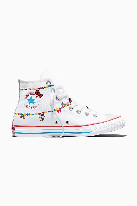 Converse Converse x Hello Kitty Chuck Taylor All Star HI tenisice za žene bijela A17699C