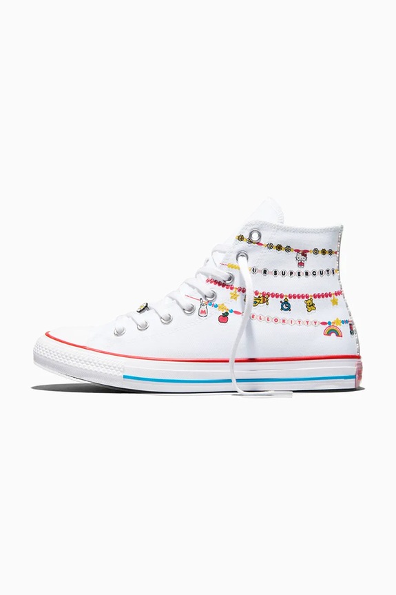 Converse Converse x Hello Kitty Chuck Taylor All Star HI tenisice za žene bijela A17699C