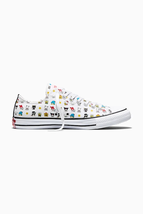 Converse Converse x Hello Kitty Chuck Taylor All Star OX trampki damskie biały A17700C