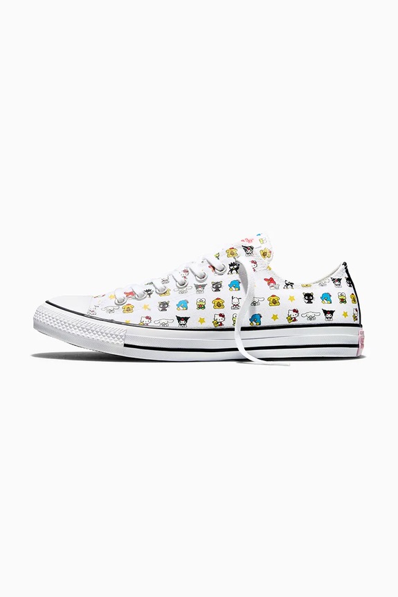 Converse Converse x Hello Kitty Chuck Taylor All Star OX trampki damskie biały A17700C