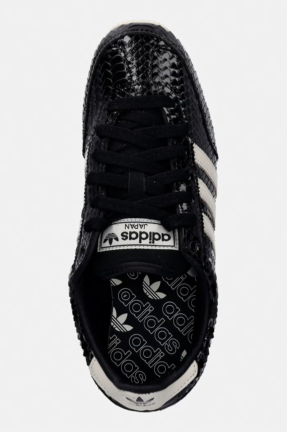 adidas Originals JAPAN W sneakers da donna in pelle nero KH9016