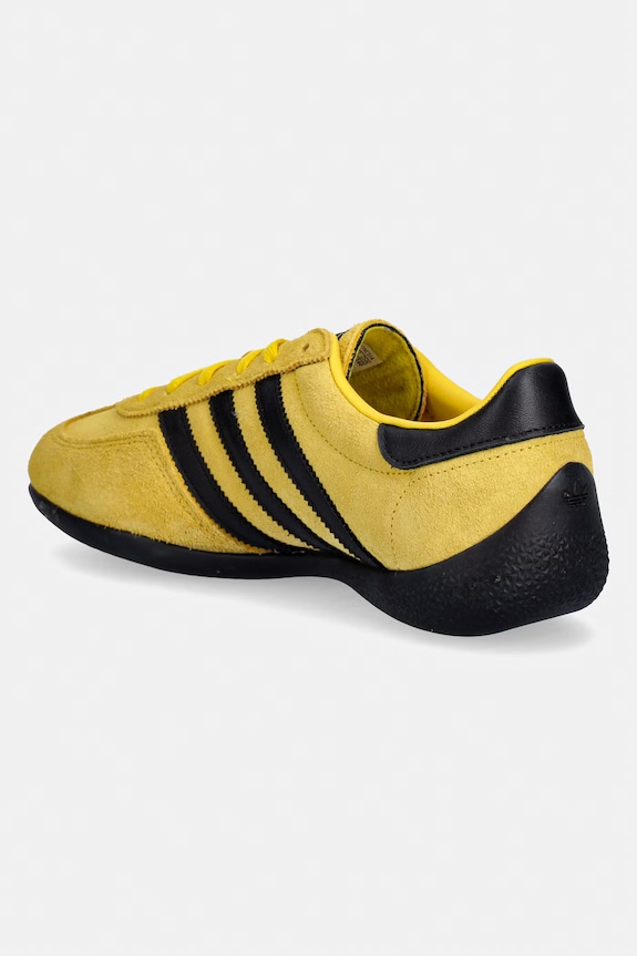 Obuwie adidas Originals sneakersy zamszowe HANDBALL SPEZIAL LO PRO W KJ3627 żółty