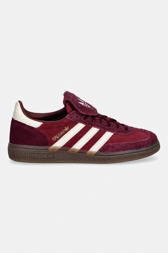 Замшеві кросівки adidas Originals HANDBALL SPEZIAL LT W KJ6216 бордо SS26