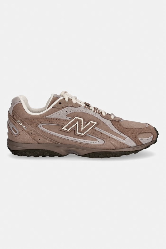New Balance 204 sneakersy damskie zamszowe U204LMMA brązowy SS26