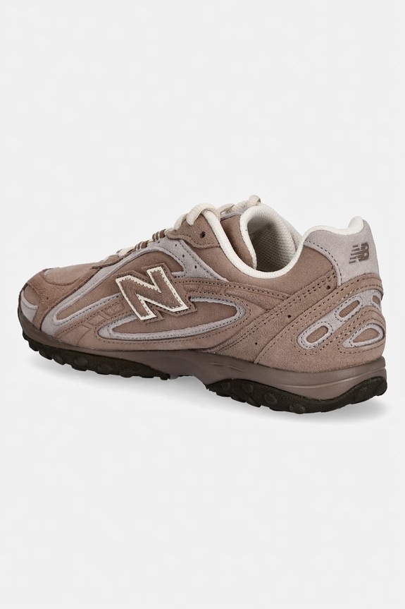Obuwie New Balance 204 sneakersy damskie zamszowe U204LMMA brązowy