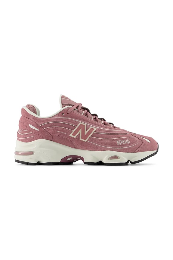 New Balance 1000 sneakersy damskie zamszowe różowy U100096V