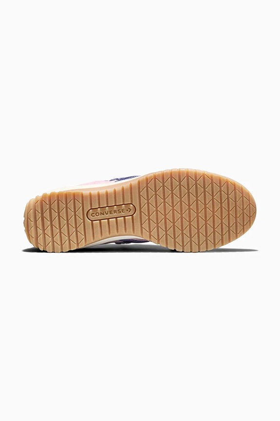Σουέτ sneakers Converse Run Star Trainer A16076C ροζ