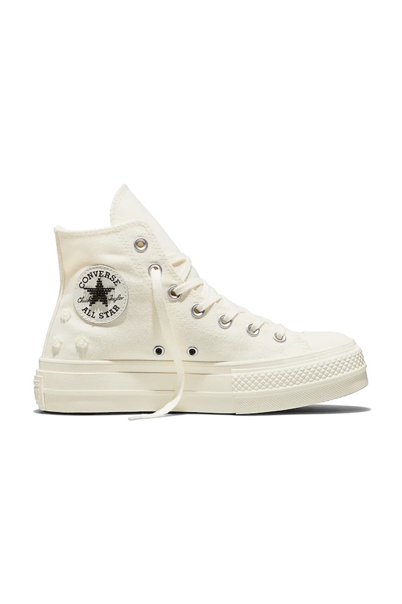 Converse teniși Chuck Taylor All Star Lift platformă bej A16107C