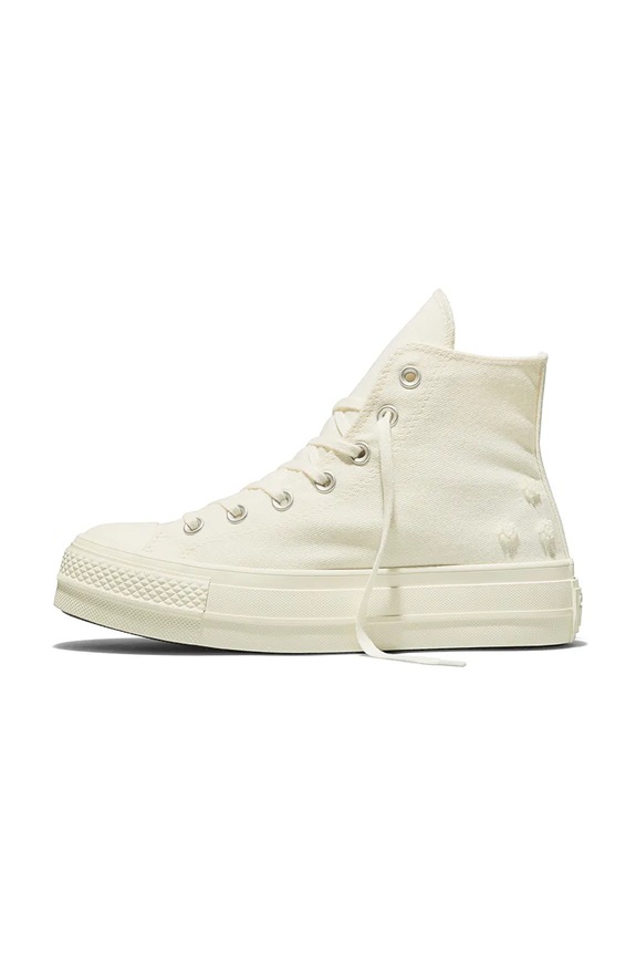 Converse teniși Chuck Taylor All Star Lift bej A16107C