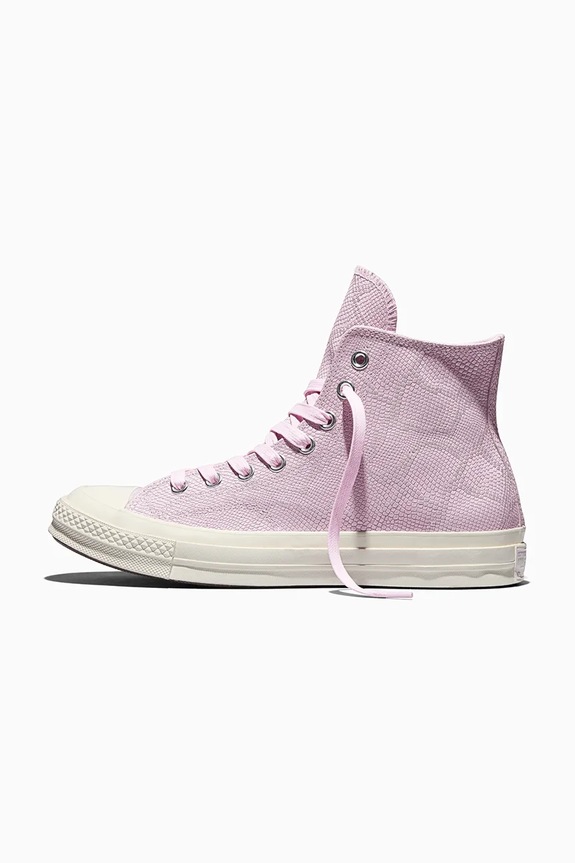 Δερμάτινα ελαφριά παπούτσια Converse Chuck 70 ροζ A16636C