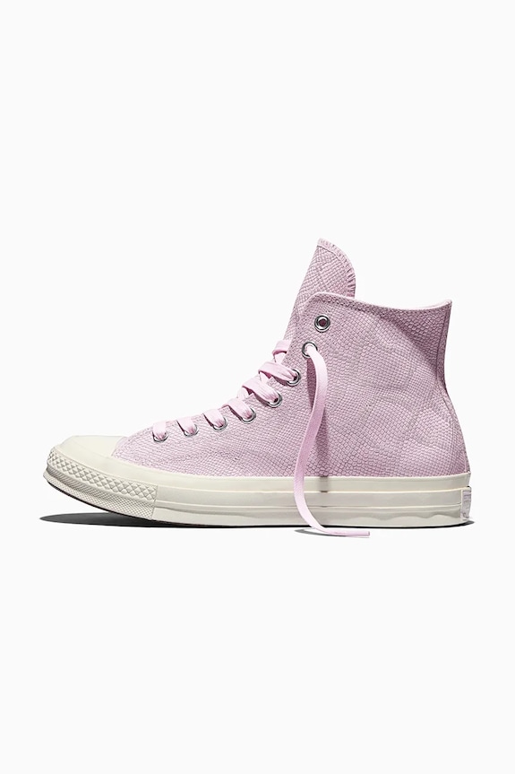 Δερμάτινα ελαφριά παπούτσια Converse Chuck 70 ροζ A16636C