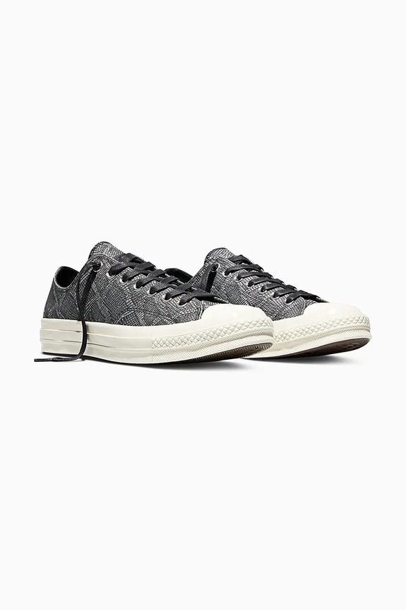 Kožne tenisice Converse Chuck 70 A16637C crna SS26