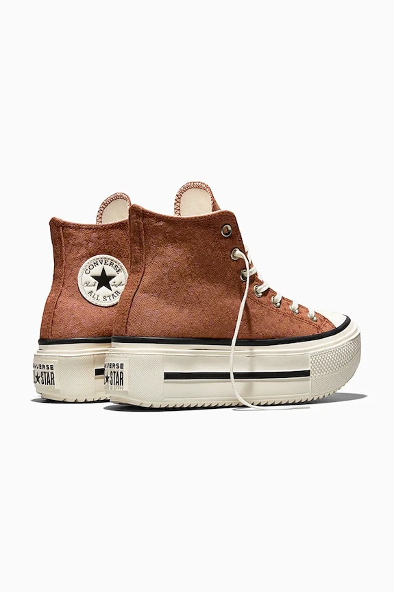 Взуття Кеди Converse Ctas Double Stack A17883C коричневий