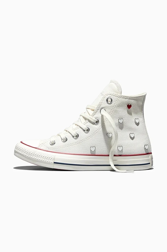 Converse tenisi Chuck Taylor All Star Valentine's Day alb A19055C