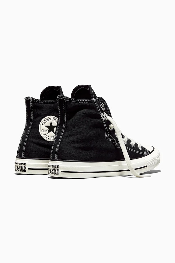 Încălțăminte Converse tenisi Chuck Taylor All Star Valentine's Day A19056C negru