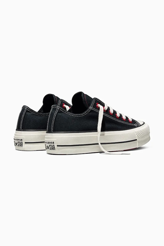 Obutev Teniske Converse Chuck Taylor All Star Lift Valentine's Day A19059C črna