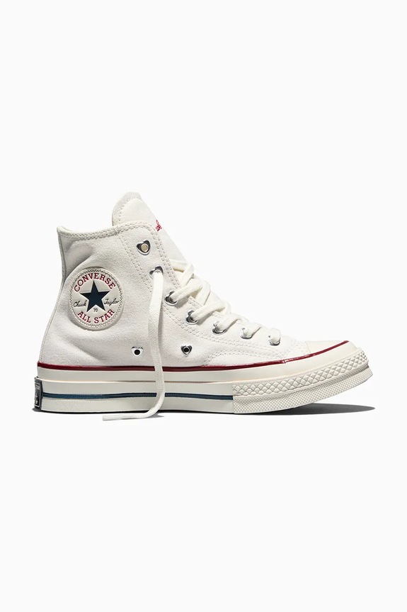 Tenisice Converse Chuck 70 Valentine's Day ravni bijela A19060C