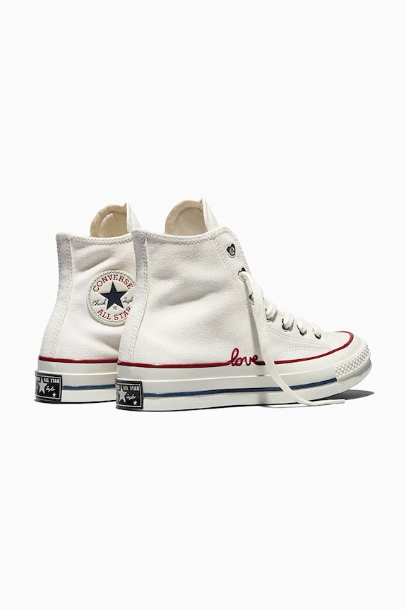 Obuća Tenisice Converse Chuck 70 Valentine's Day A19060C bijela