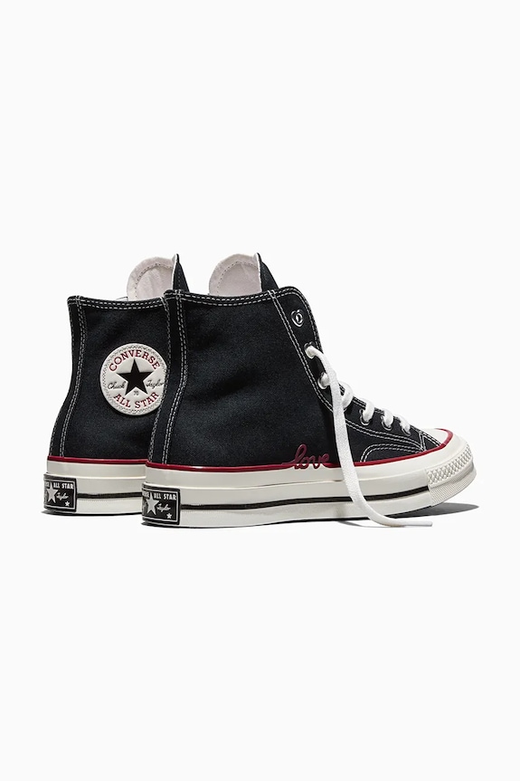 Obuwie Converse trampki Chuck 70 Valentine's Day A19061C czarny