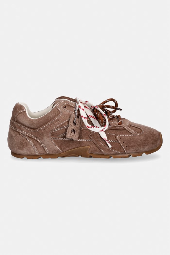 Nokwol Atlas Mushroom Suede sneakers da donna in scamoscio Atlas.Mushroom.Suede marrone SS26