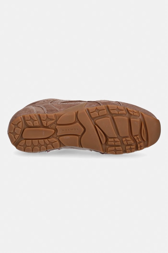 Nokwol Atlas Mushroom Suede sneakers da donna in scamoscio Atlas.Mushroom.Suede marrone
